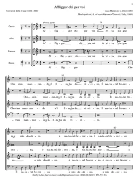 Affliger chi per voi