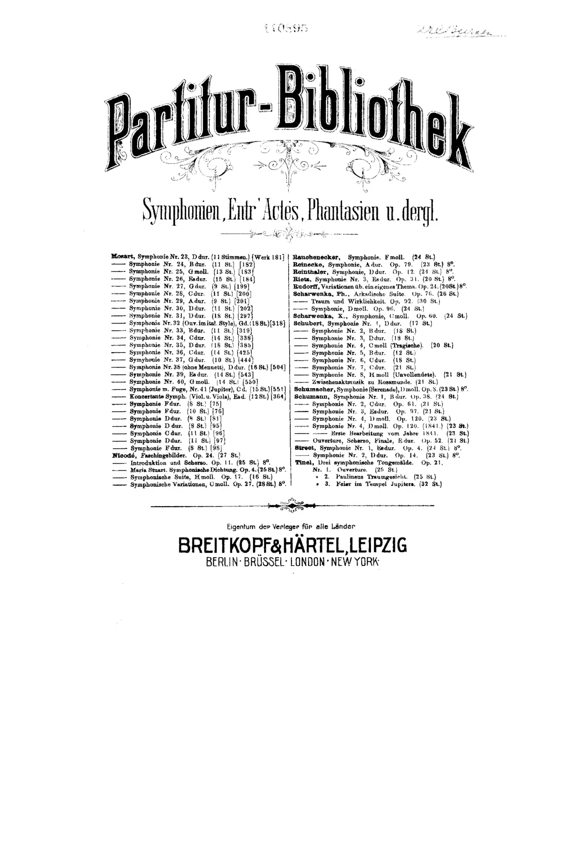 Symphony No.1 - Page 1