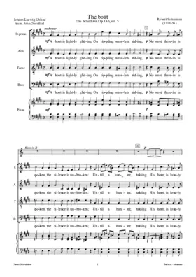 Das Schifflein, Op. 146 No. 5