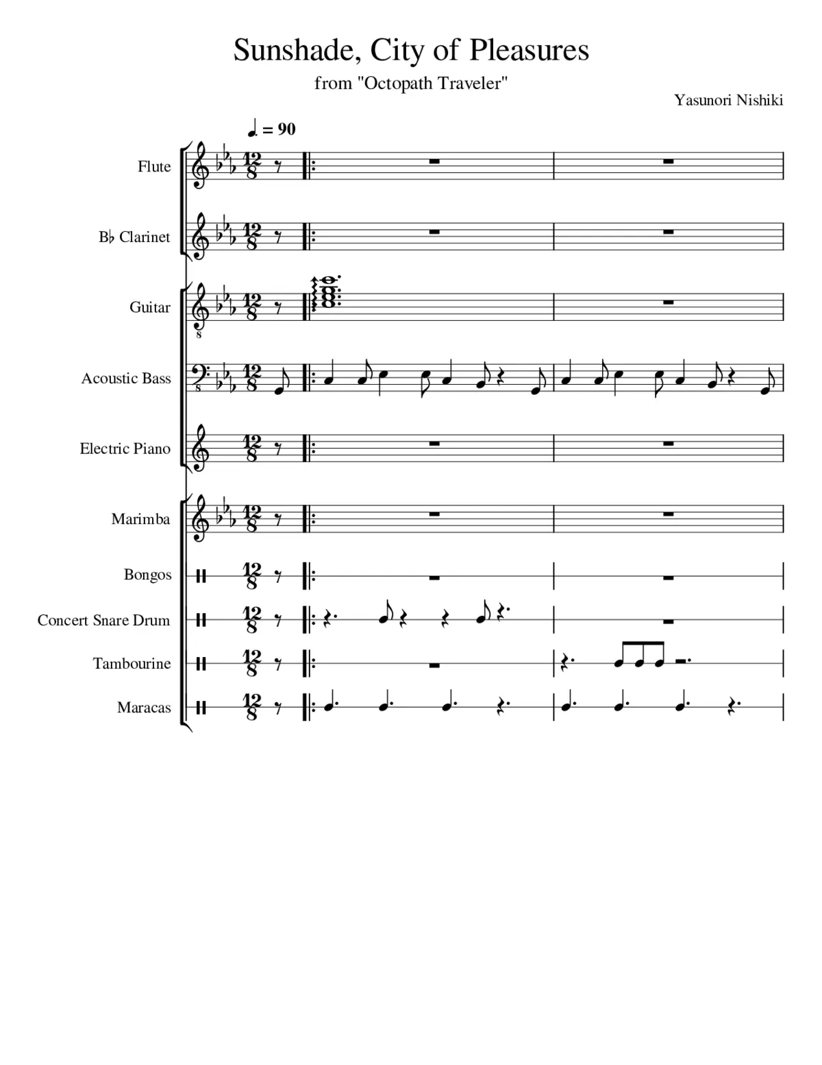 Sunshade City of Pleasures - Page 1