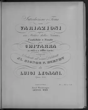 Introduction and Theme with Variations