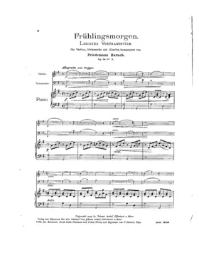 2 Leichte Vortragsstücke