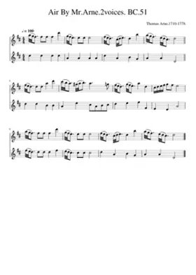 Air By Mr.Arne(Melody). BC.51