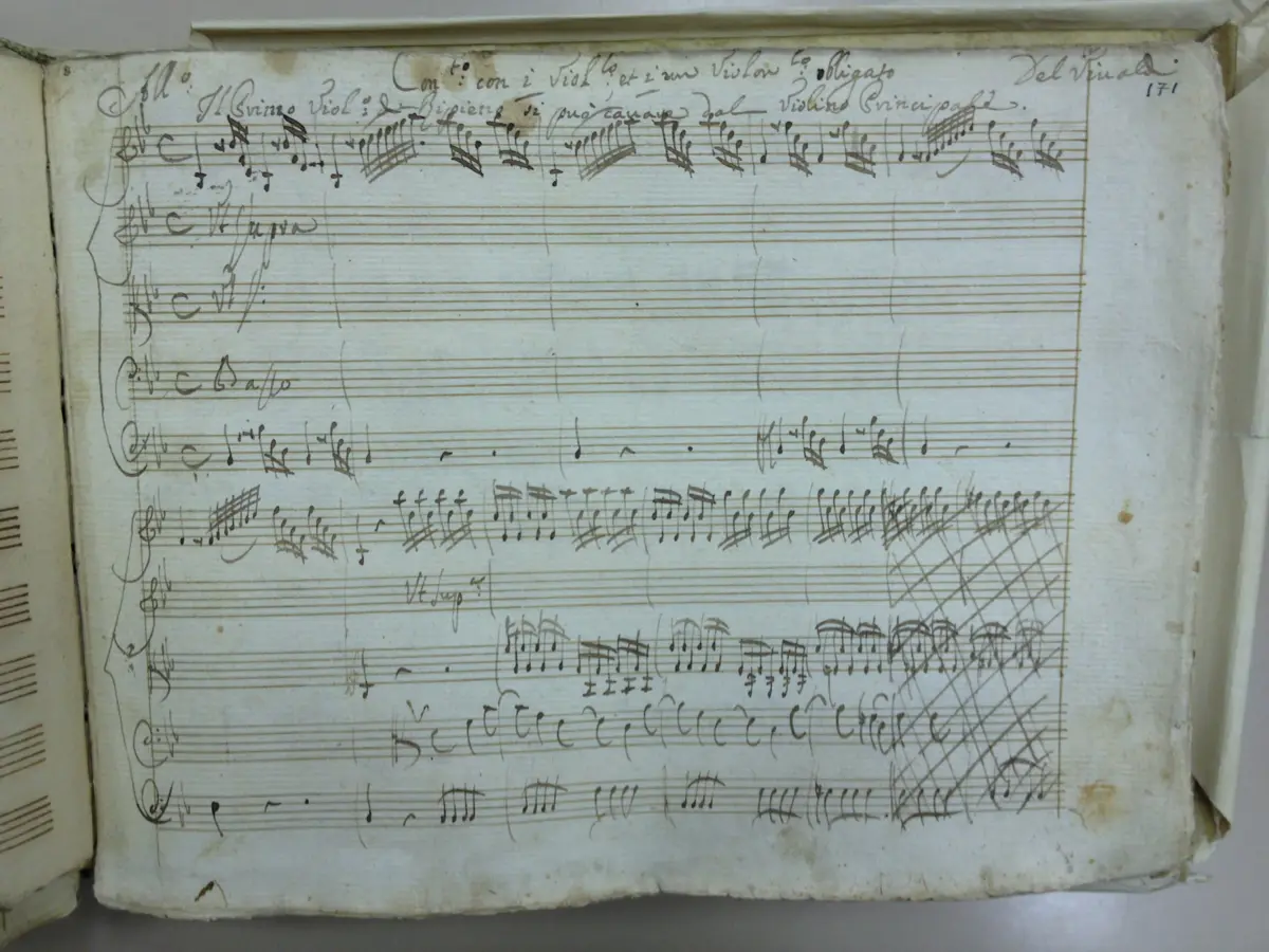 Concerto for Violin and Cello in B-flat major - Page 1