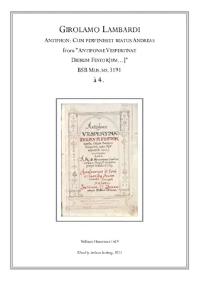 Cum pervenisset beatus Andreas