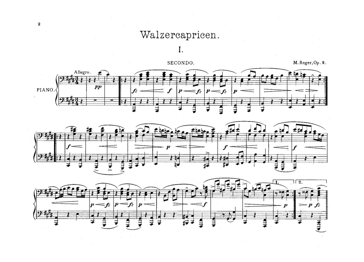 12 Walzercapricen - Page 1