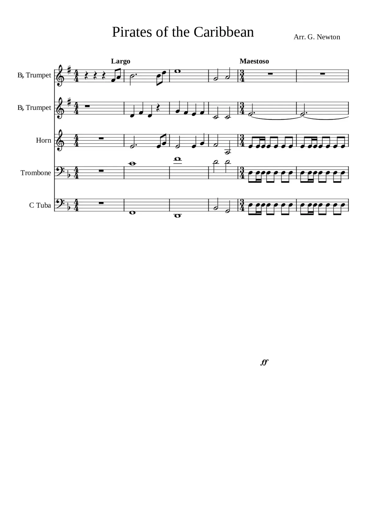 Pirates of the Caribbean - Page 1