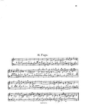 Fugue in G major