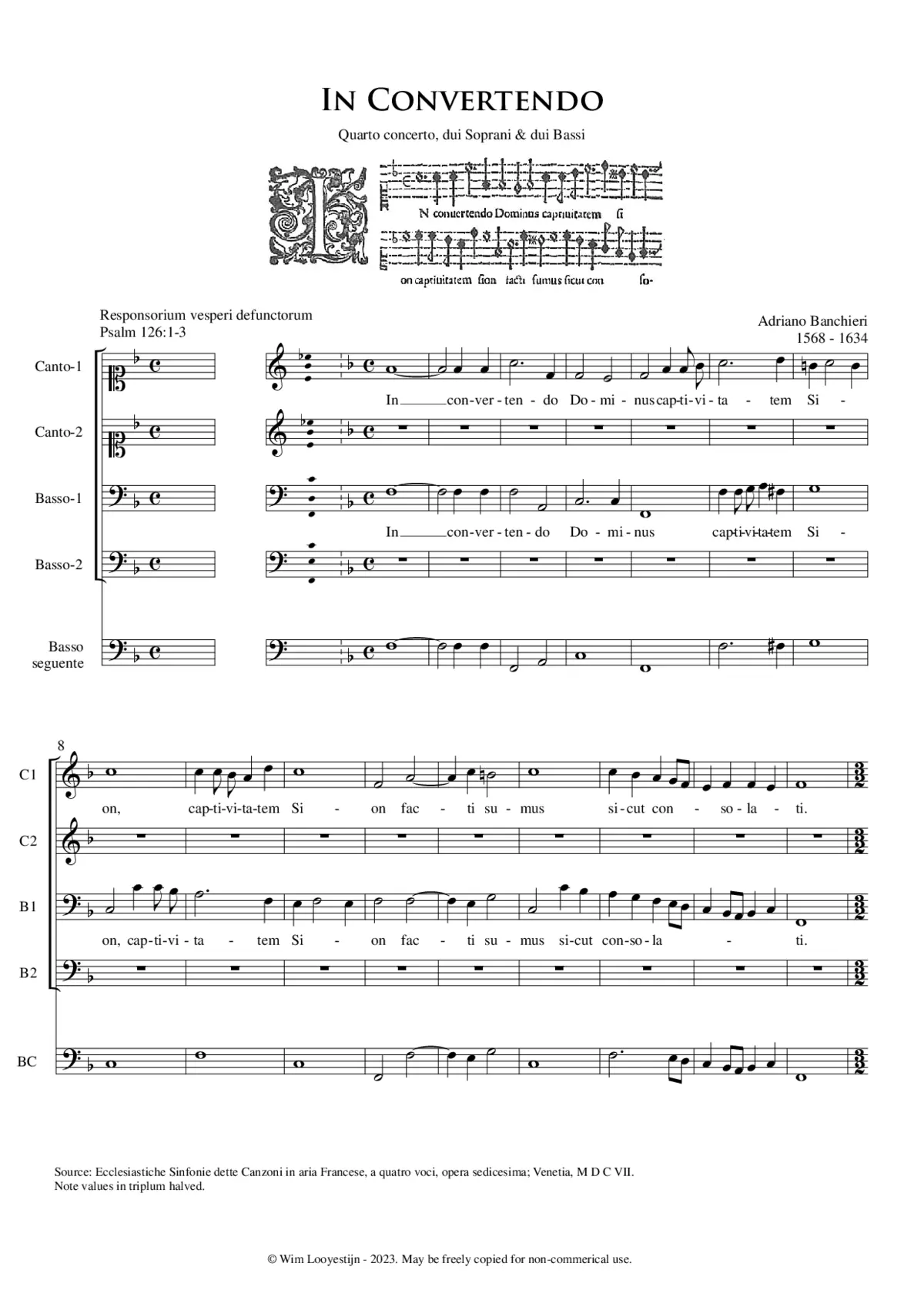 In convertendo - Page 1