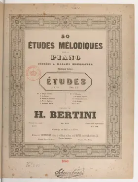 50 Études mélodiques