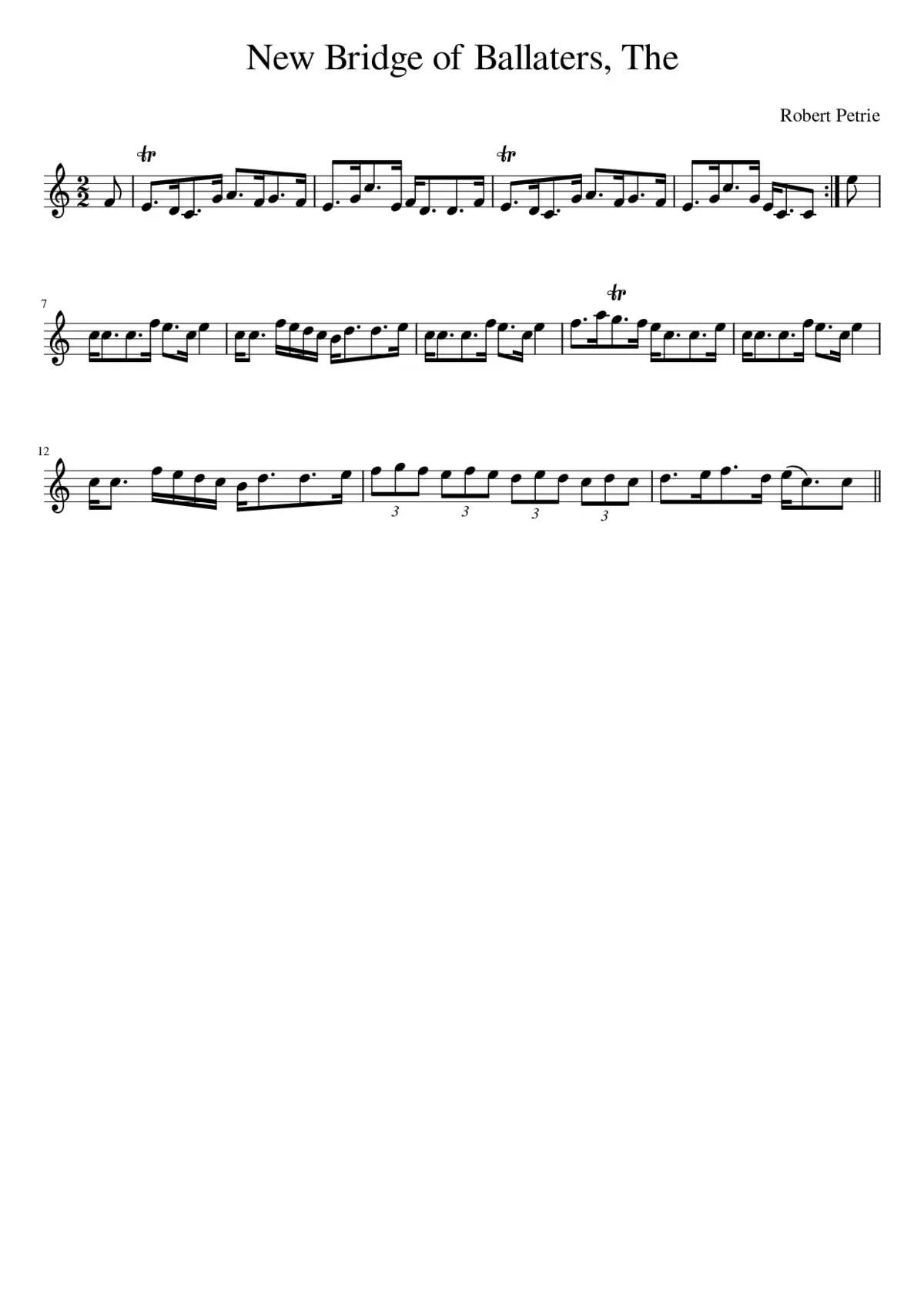 The New Bridge of Ballaters - Page 1