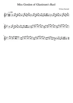 Miss Gordon of Glastirum's Reel