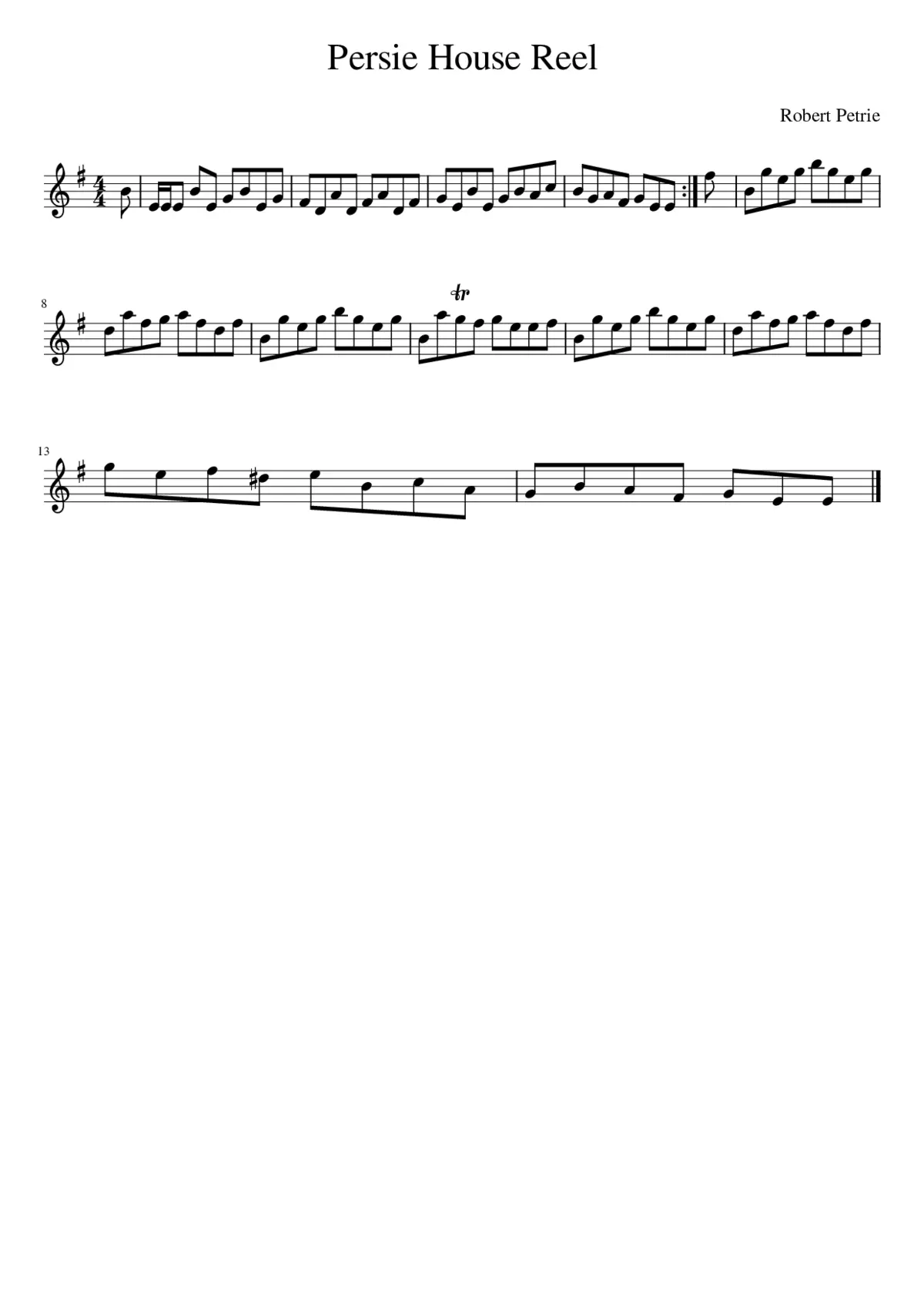 Persie House Reel - Page 1