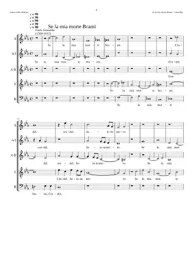 Se la mia morte brami