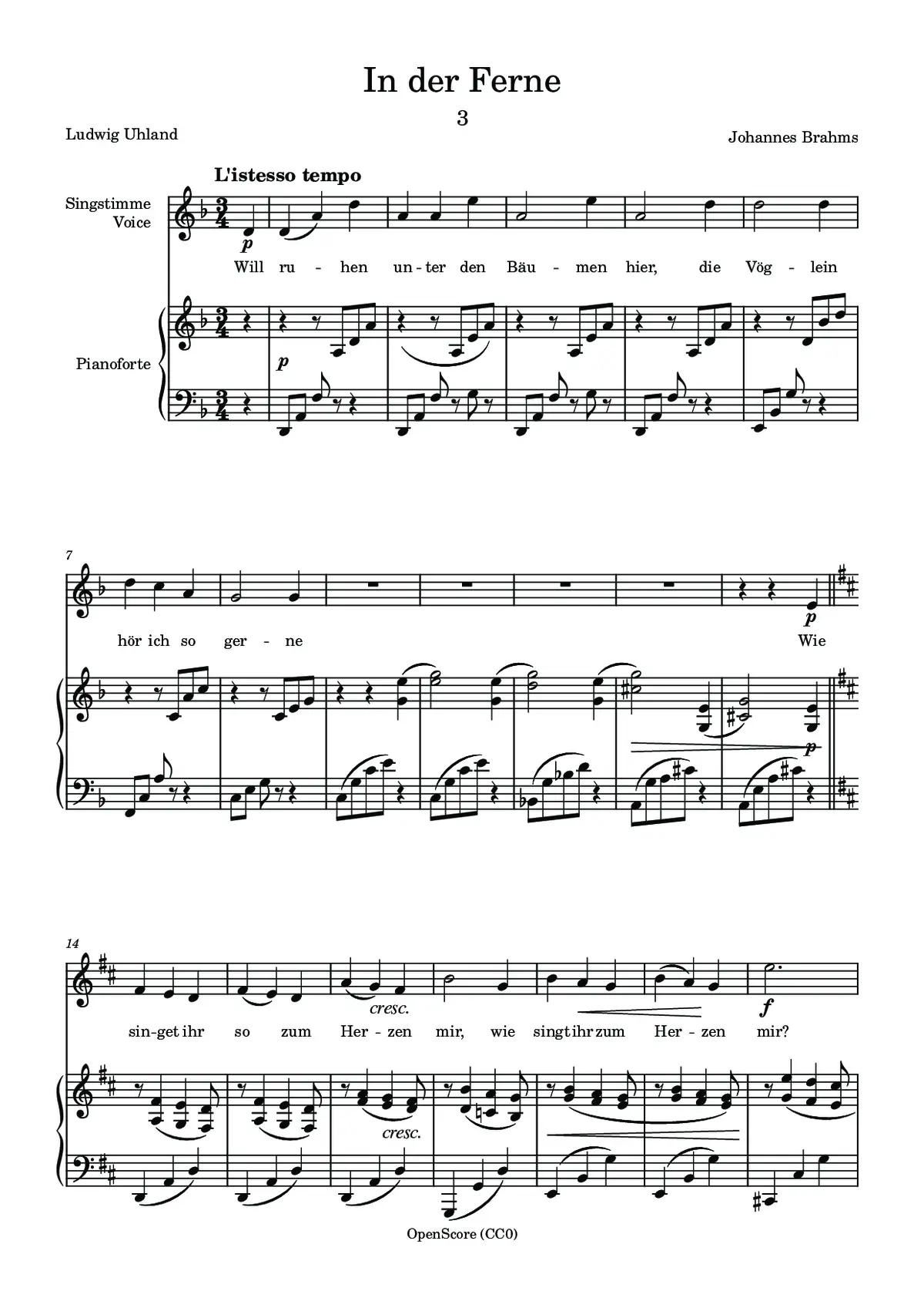 In der Ferne - Page 1