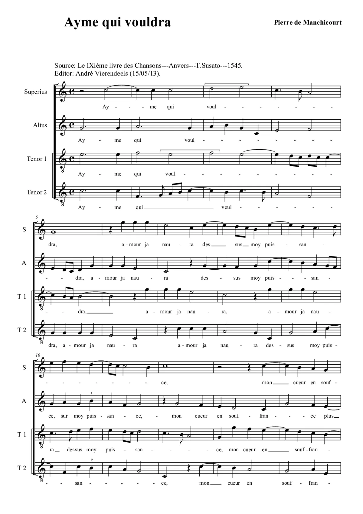 Ayme qui vouldra - Page 1