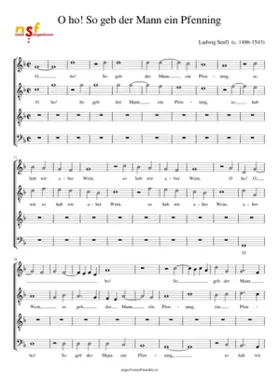 O ho! So geb der Mann ein Pfenning