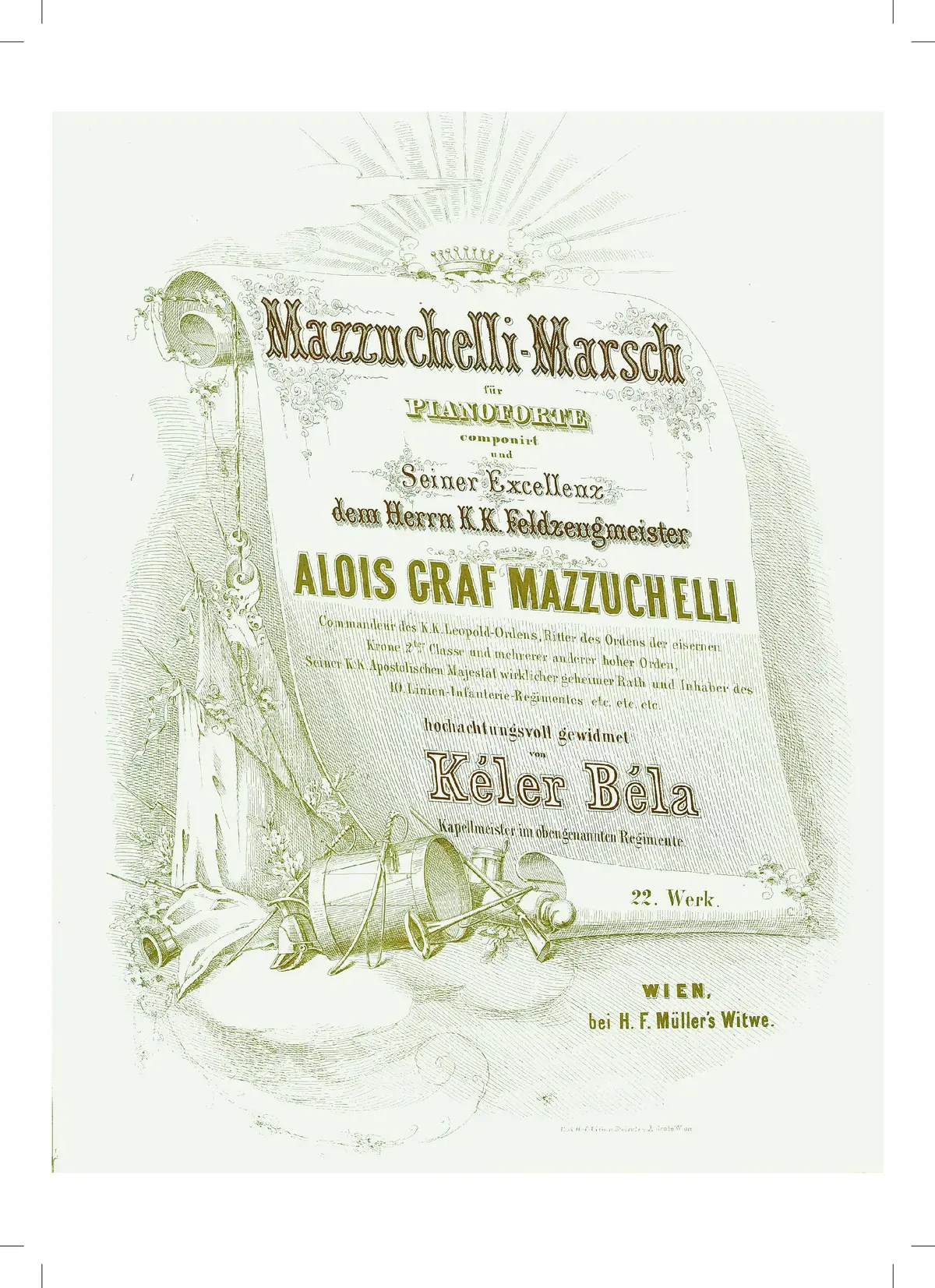 Mazzuchelli Marsch - Page 1