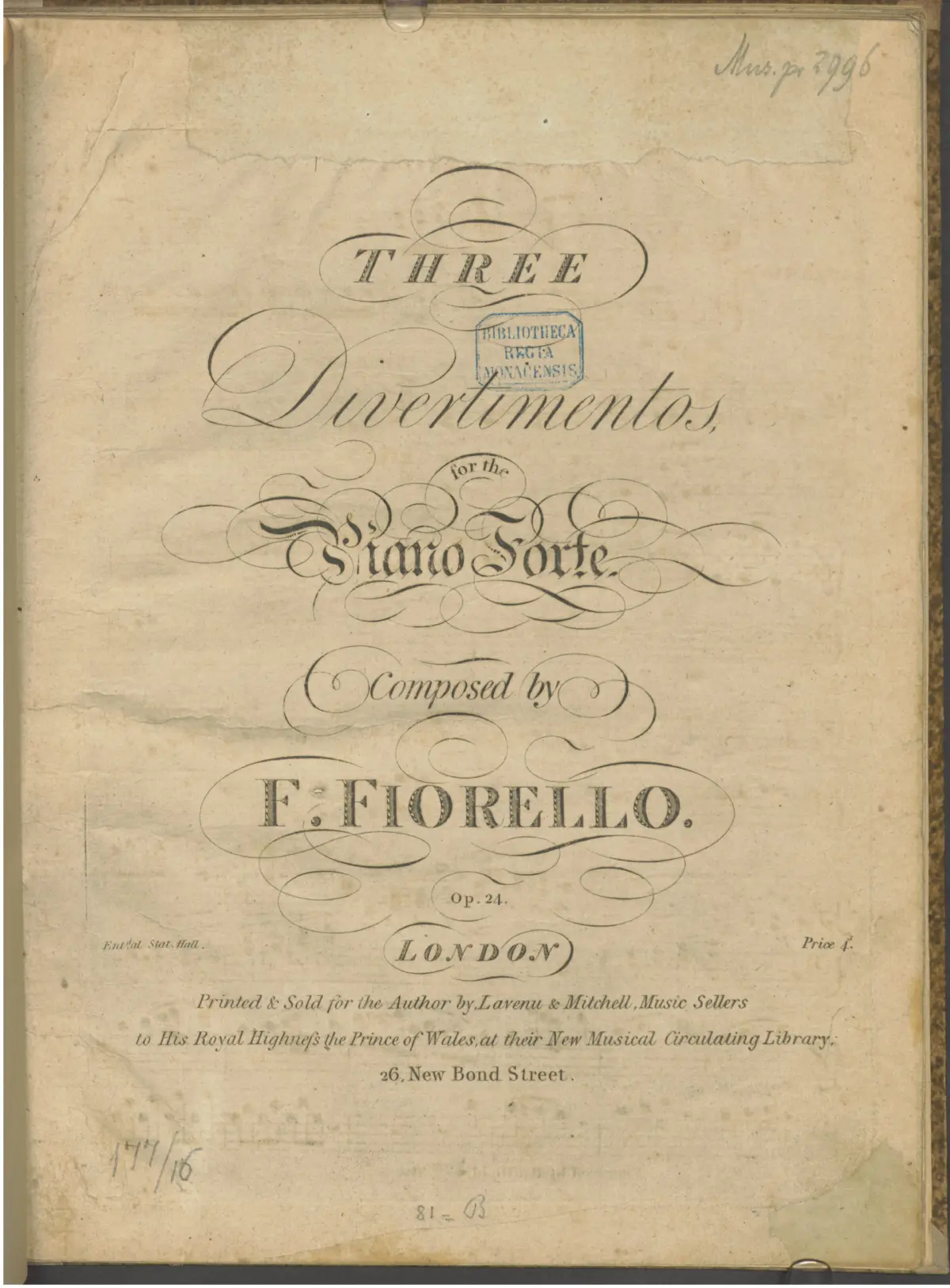 3 Divertimentos - Page 1