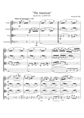 String Quartet No.12 Op.96