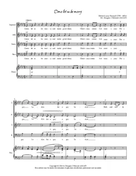 Come let us be merry