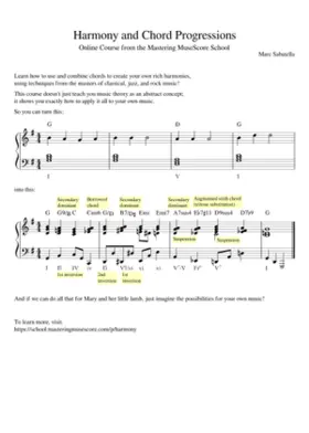 Harmony and Chord Progressions
