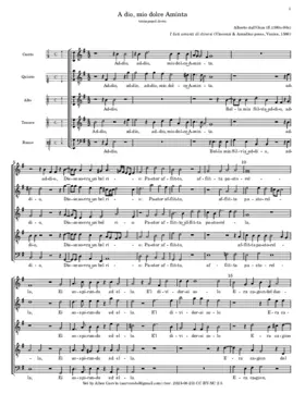A dio, mio dolce Aminta