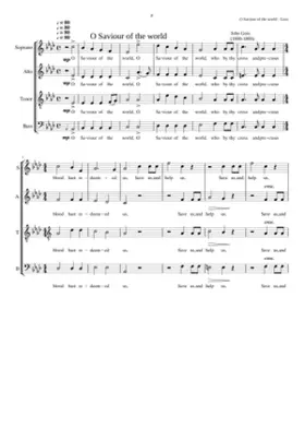 O Saviour of the world