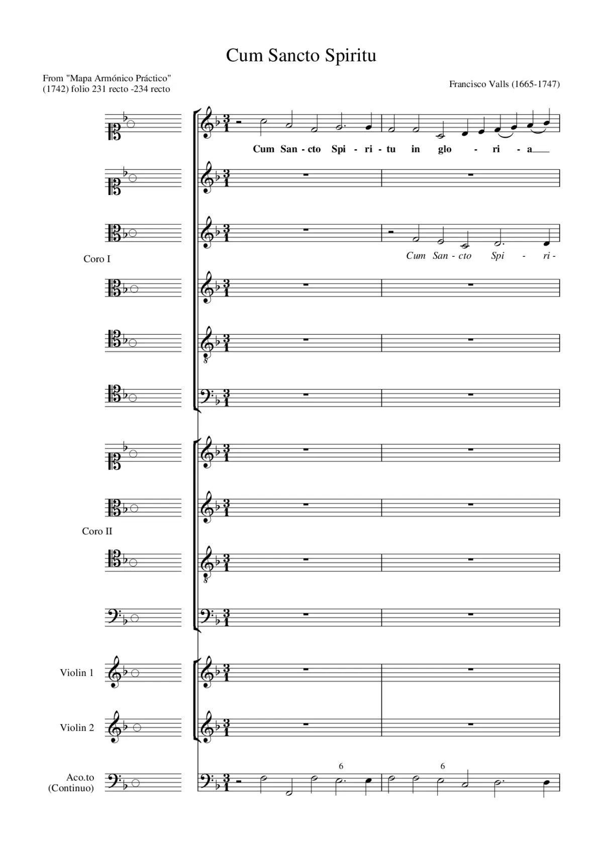 Cum Sancto Spiritu - Page 1