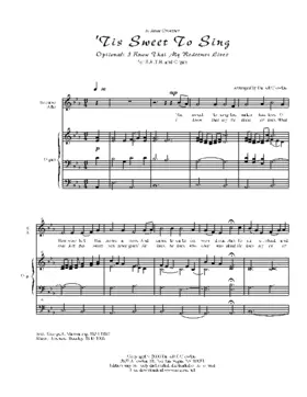 Tis sweet to sing the matchless love