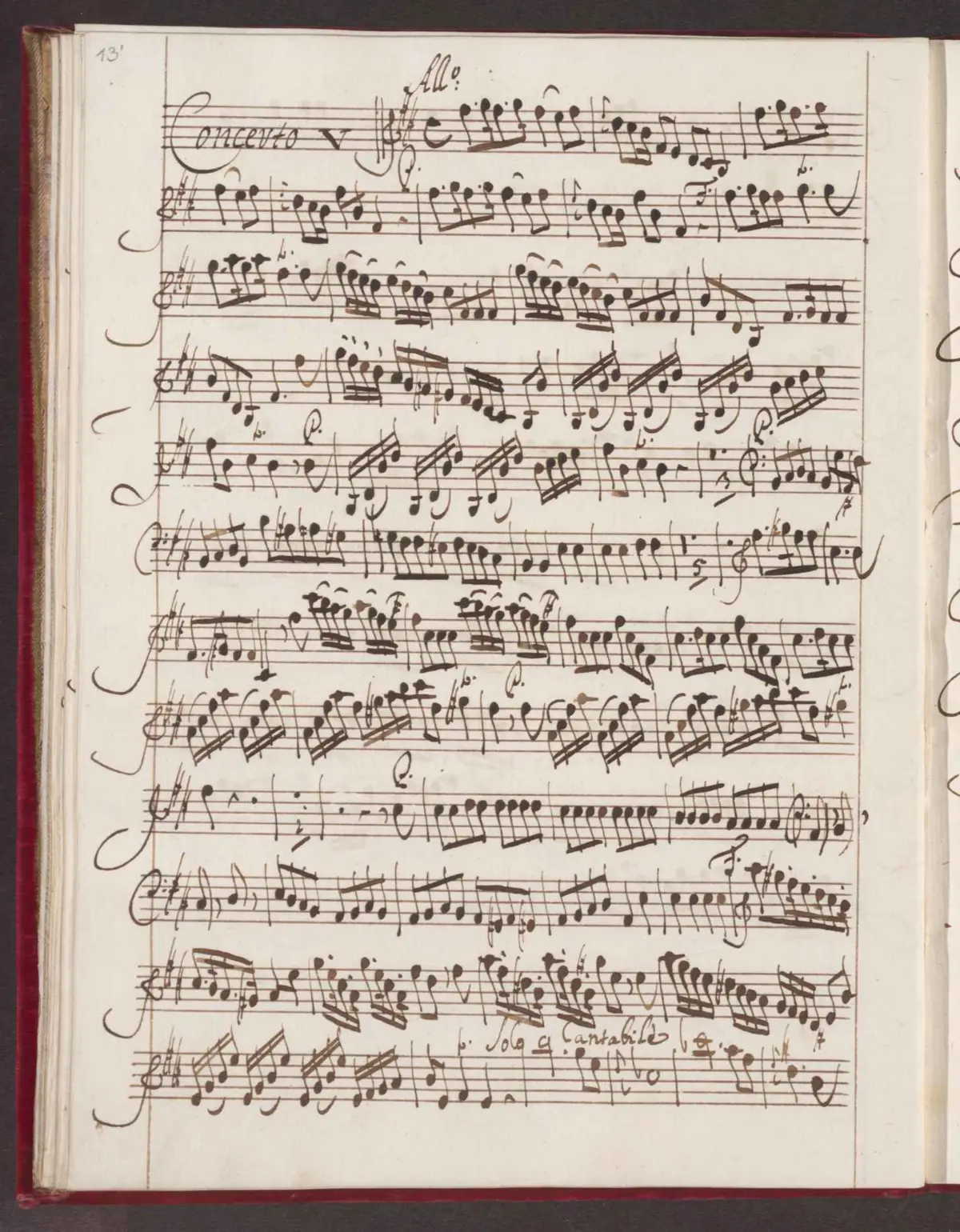 Violin Concerto in B minor - Page 1