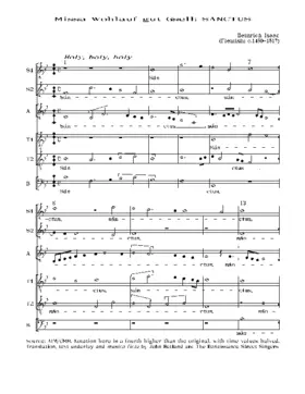 Missa Wolauff Gesell, von hinnen