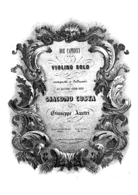 2 Caprices for Violin, Op.9