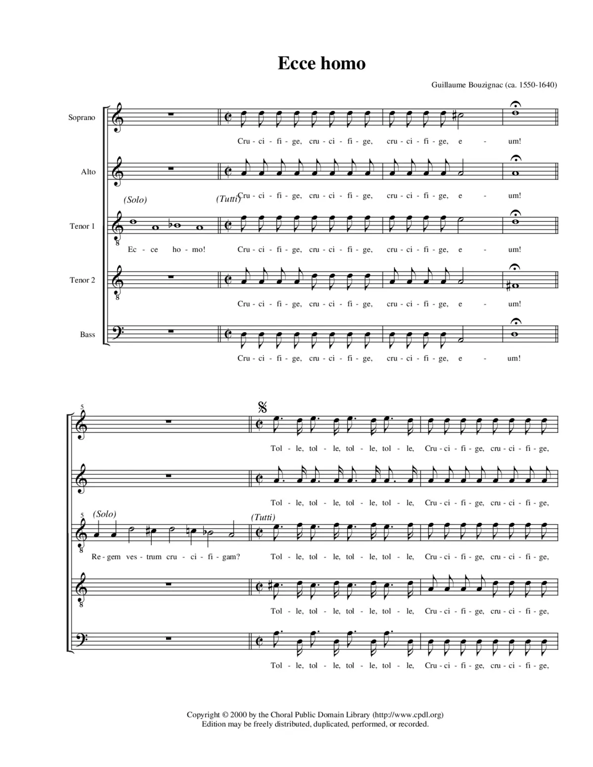 Ecce Homo - Page 1