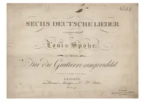 6 Deutsche Lieder