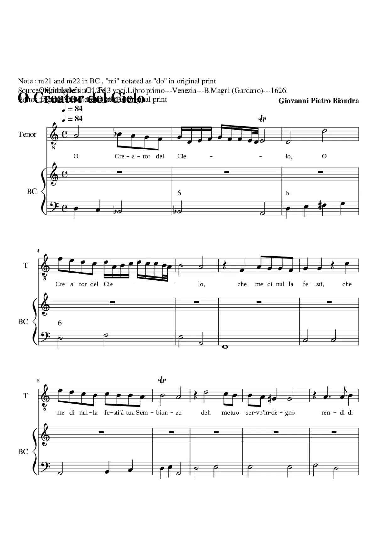 O Creator del Cielo - Page 1