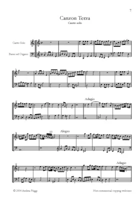 Canzon à canto solo