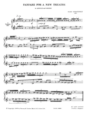 Fanfare For A New Theater, K102