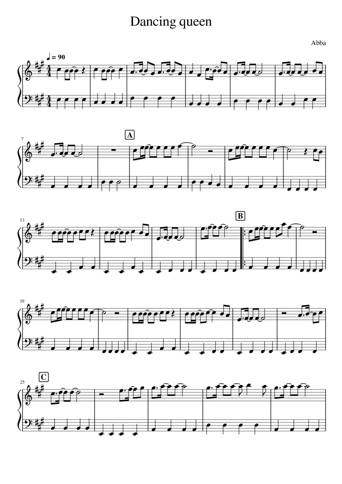 dancing queen - Page 1