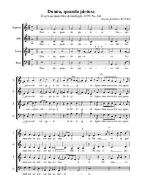 Donna, quando pietosa