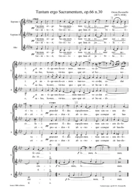Tantum ergo, op. 66/30