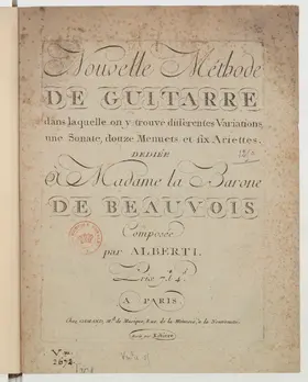 Nouvelle méthode de guitarre