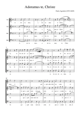 Adoramus te, Christe