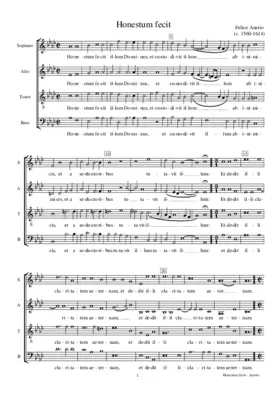Honestum fecit
