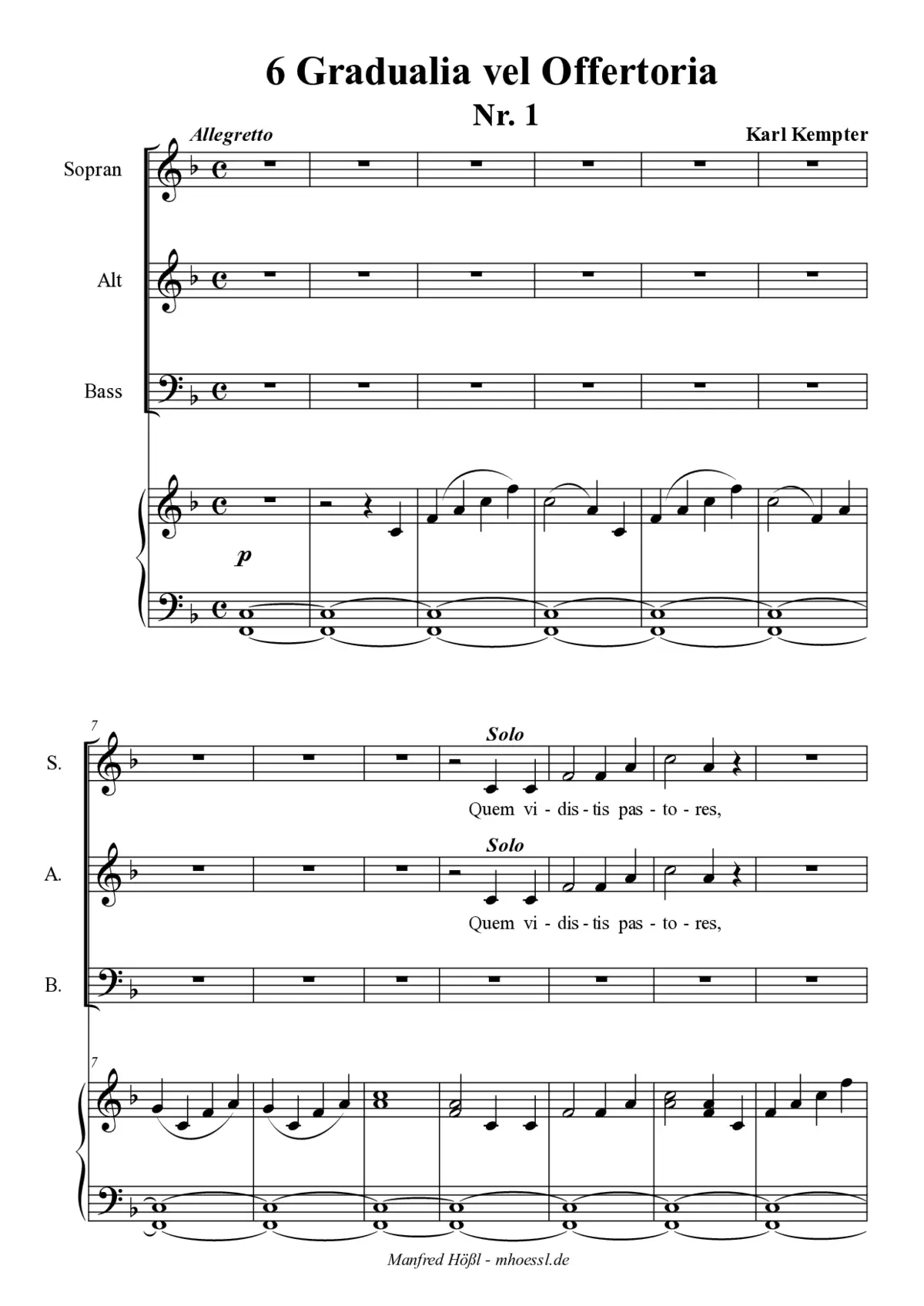 6 Gradualia vel Offertoria - Page 1