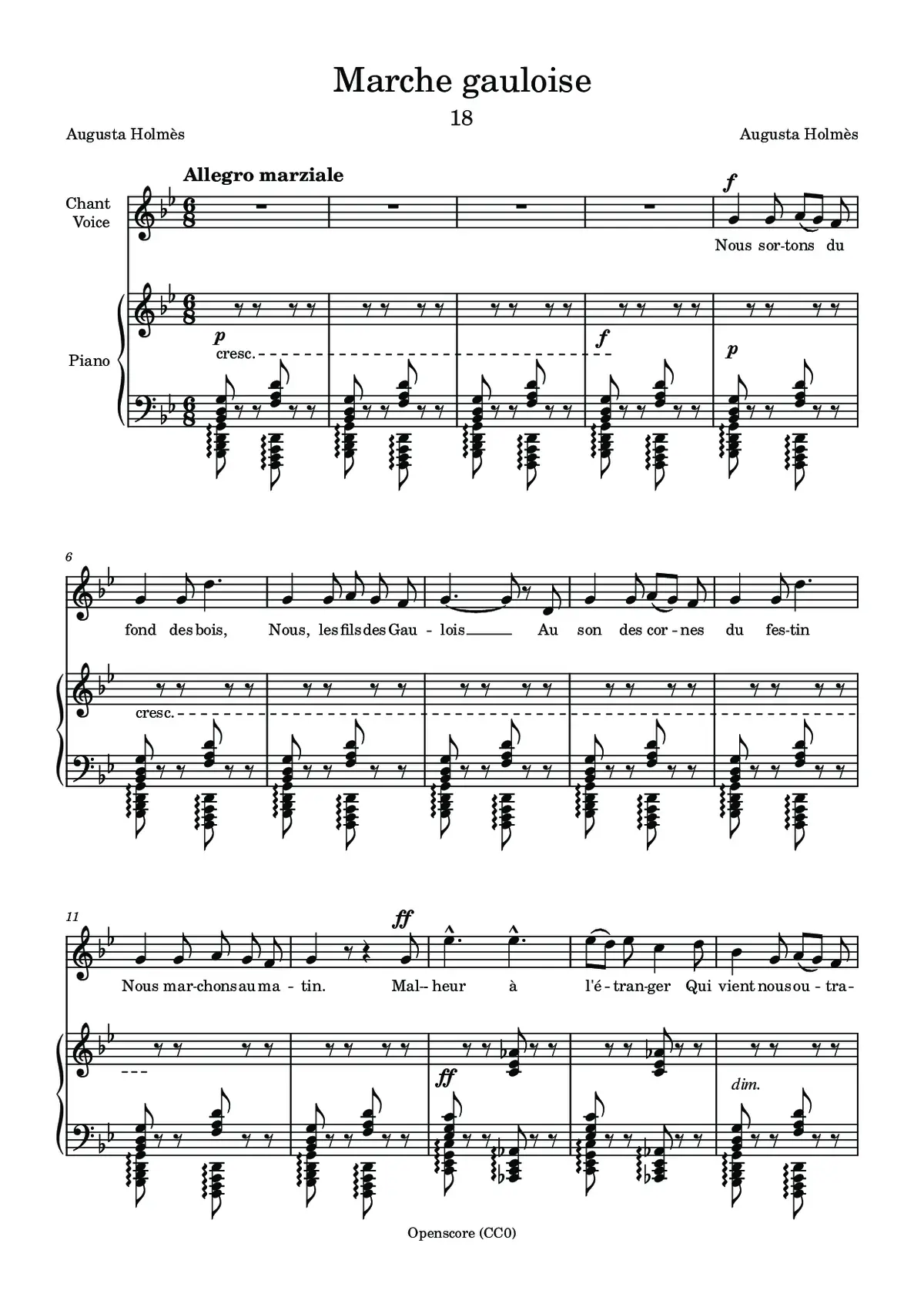 Marche gauloise - Page 1