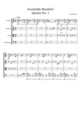 Essentially Beautiful: String Quartet No. 1