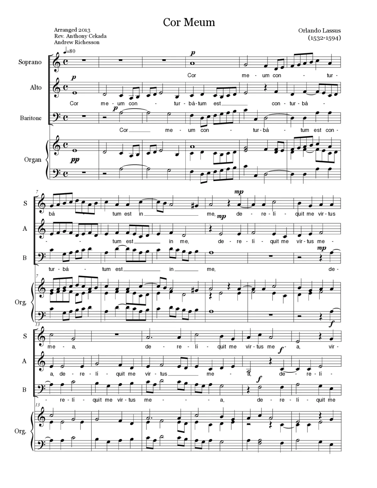 Cor meum - Page 1
