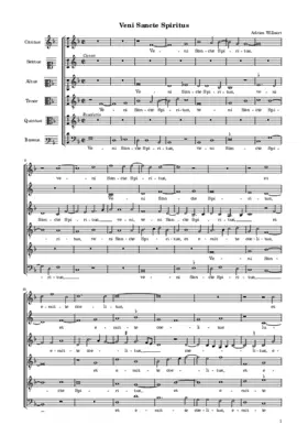 Veni Sancte Spiritus a 6