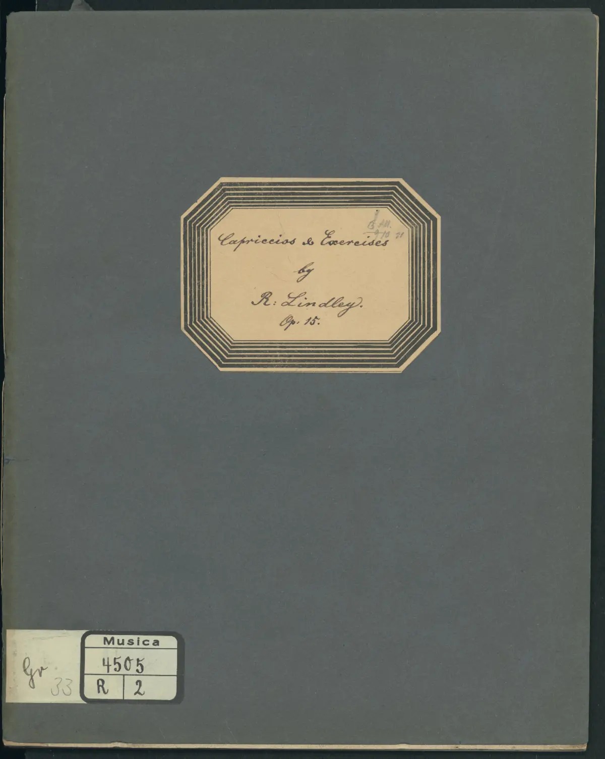 12 Capriccios and Exercises - Page 1